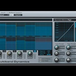 PreSonus Studio One 3. Плагины для мастеринга. Multiband Dynamics, Tricomp