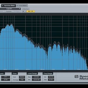 PreSonus Studio One 3. Измерители. Phase Meter, Spectrum Meter, Level Meter и Tuner