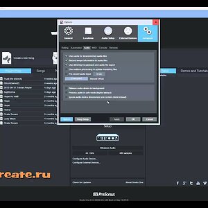 PreSonus Studio One 3. Чать 2. Расширенные настройки программы