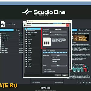 Presonus Studio One 3. Часть 1. Основные настройки