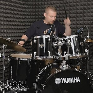 Обзор ударной установки YAMAHA GM2F5 BLACK