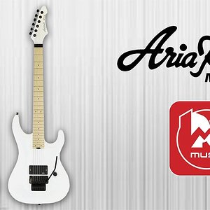 Обзор электрогитары ARIA PRO II MAC-MAX с одним хамбакером и Floyd Rose