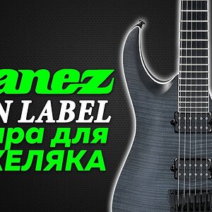 Обзор электрогитары IBANEZ IRON LABEL RGAIX6FM