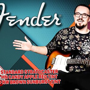 Обзор электрогитары FENDER STANDARD STRATOCASTER