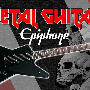 Обзор электрогитары EPIPHONE GOTHIC 1958 EXPLORER