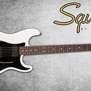 Обзор электрогитары FENDER SQUIER SQ CONT STRAT 2H RVS