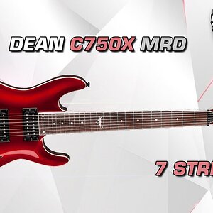 Обзор семиструнной электрогитары DEAN C750X