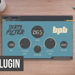 Бесплатный дисторшн VST плагин (BPB Dirty Filter)