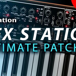 ▶️ NOVATION AFX STATION/BASS STATION 2 •300 свежих синтетических патчей/пресетов
