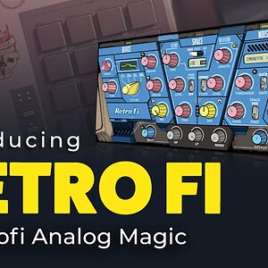 Новый плагин! Retro Fi - Настоящая аналоговая магия Lofi