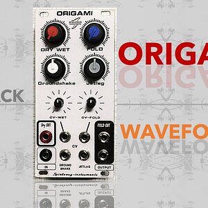 аналоговый Wavefolder ORIGAMI, также эквалайзер, Distortion Drive VCA для Eurorack