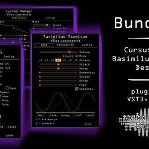 Обзор Cursus Vereor, Basimilus Iteritas, и Desmodus плагины VST3, AU, AAX