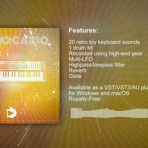 Retro Cazio FREE VST VST3 AU плагин инструмента