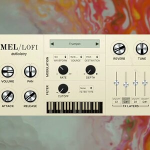 Mel-Lofi Бесплатный инструментальный плагин Mellotron для Windows и macOS