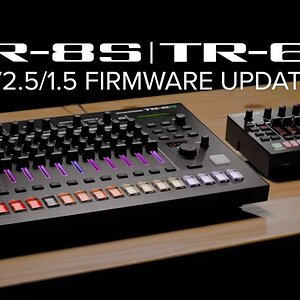 Roland TR-8S v2.5/TR-6S v1.5 Firmware & TR-EDITOR Обзор обновления