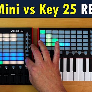Лучшие бюджетные контроллеры для Ableton Live? Akai APC Mini MK2 против APC Key 25 MK2 // Учебник/Обзор