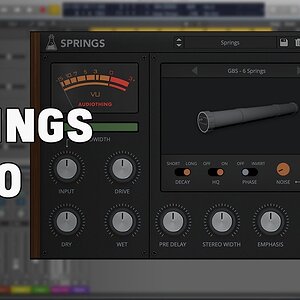Springs Demo - Spring Reverb Plugin (VST, AU, AAX)