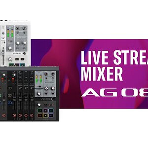 Yamaha Live Streaming Mixer: AG08