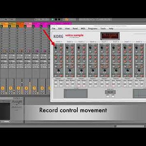 Korg Volca Sample Editor - VST и Standalone — с управлением звуком.