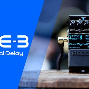 BOSS SDE-3 Dual Digital Delay | Вневременное вдохновение