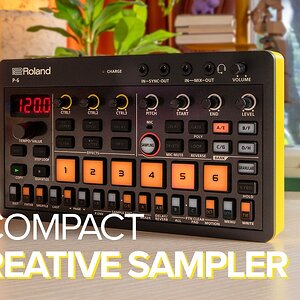 Представляем креативный семплер Roland AIRA Compact P-6