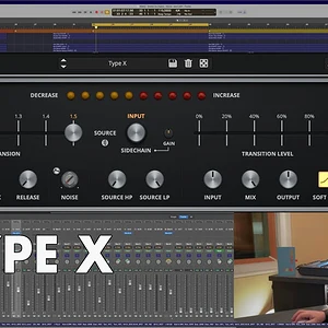 Type X - Dynamic Range Expander Plugin - AudioThing
