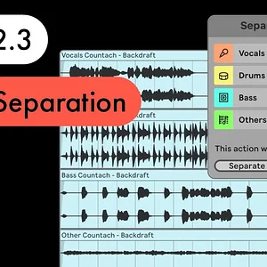 Coming in Live 12.3 – Stem Separation